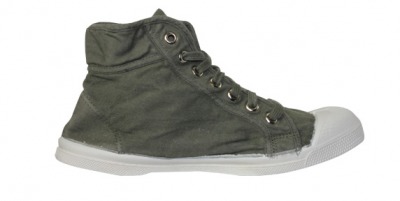 Tennis Mid Kaki S12 - bensimon shoes 